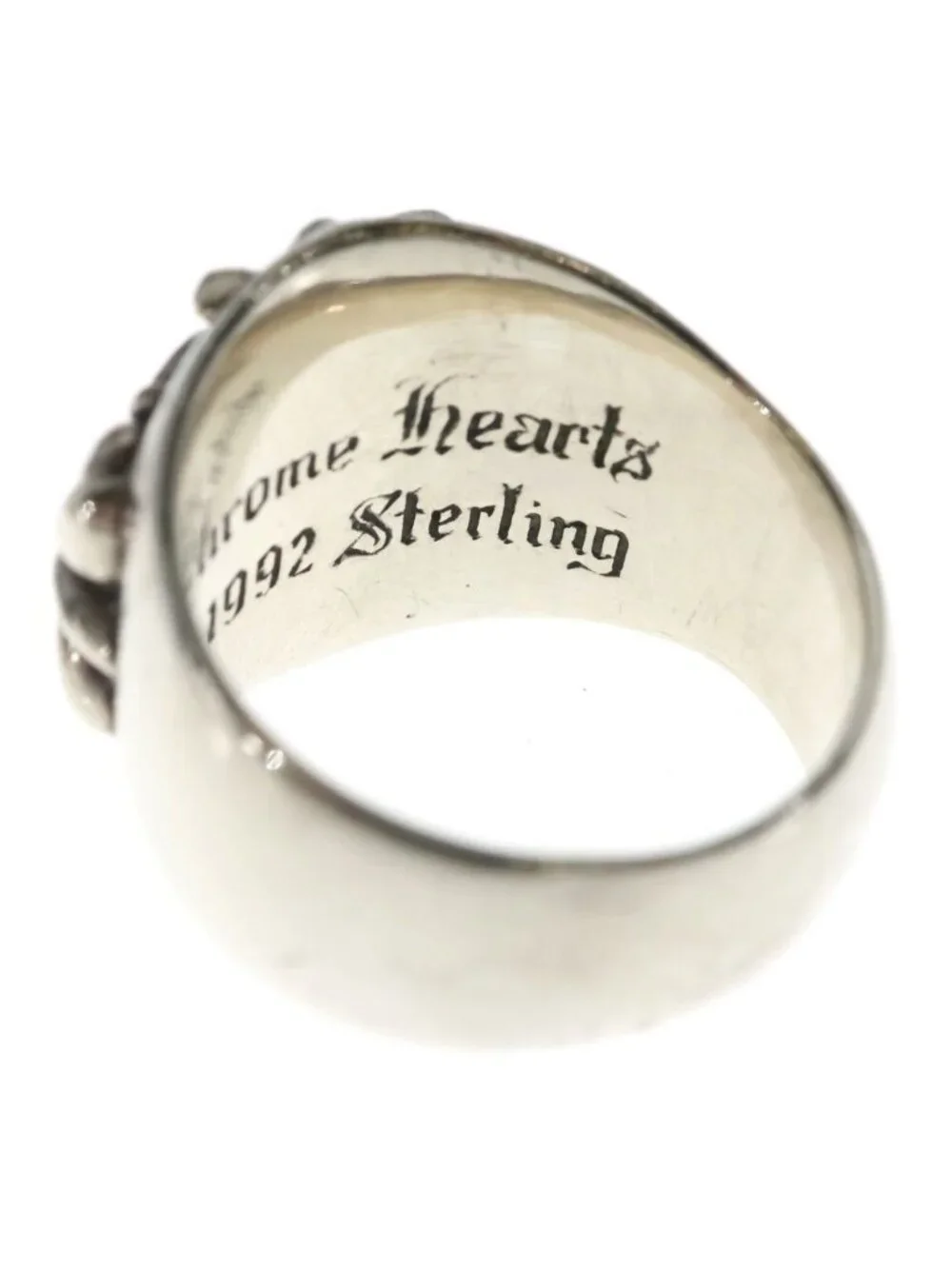 Chrome Hearts Keeper Ring Silver